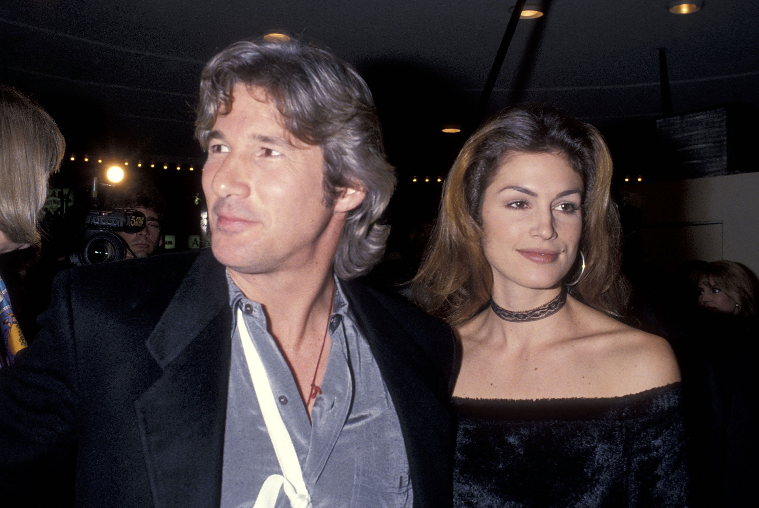 Richard Gere and Cindy Crawford: Then