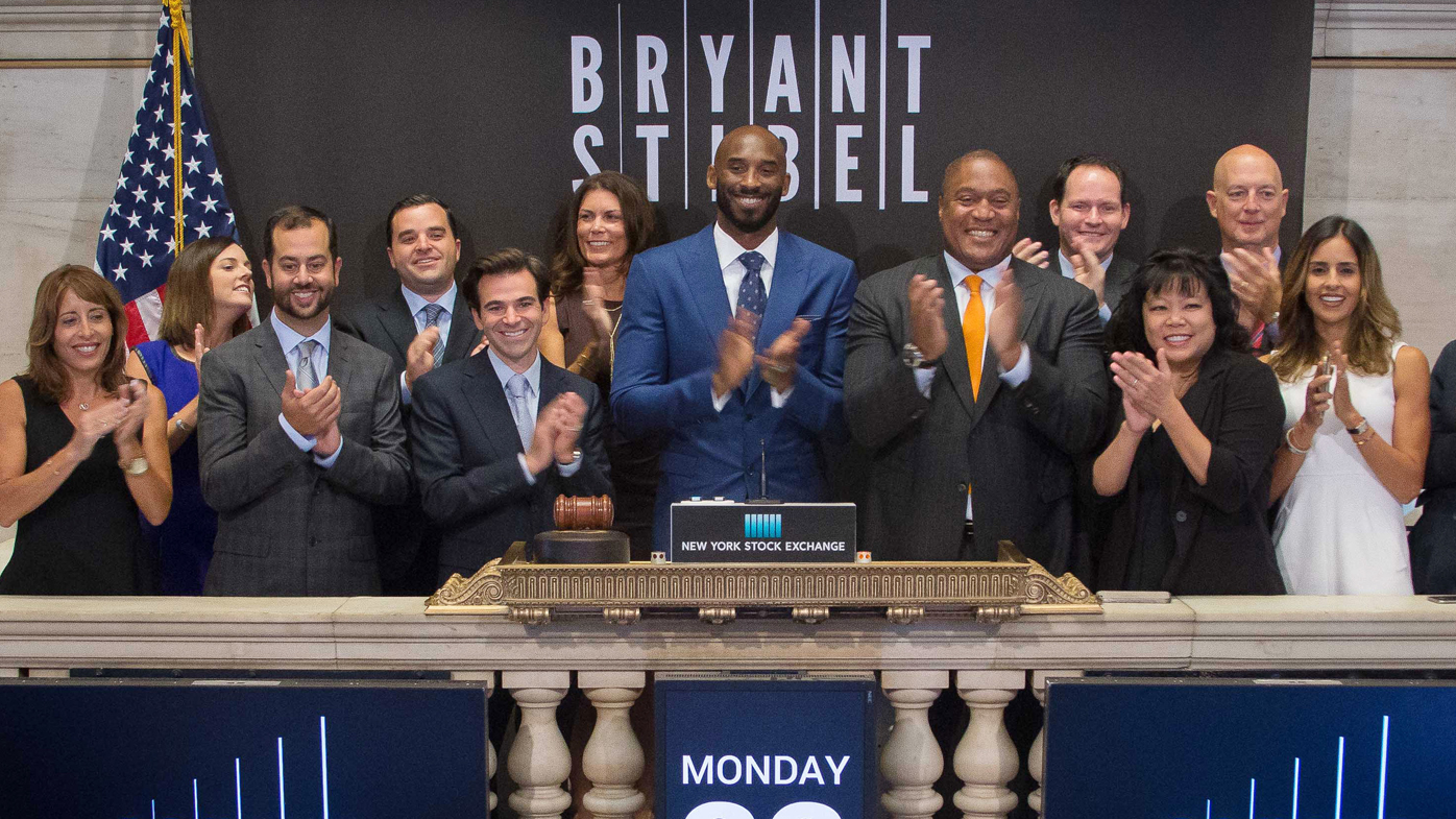 Kobe Bryant partnered with Jeff Stibel, an entrepreneur and investor, to form the venture-capital firm Bryant Stibel.