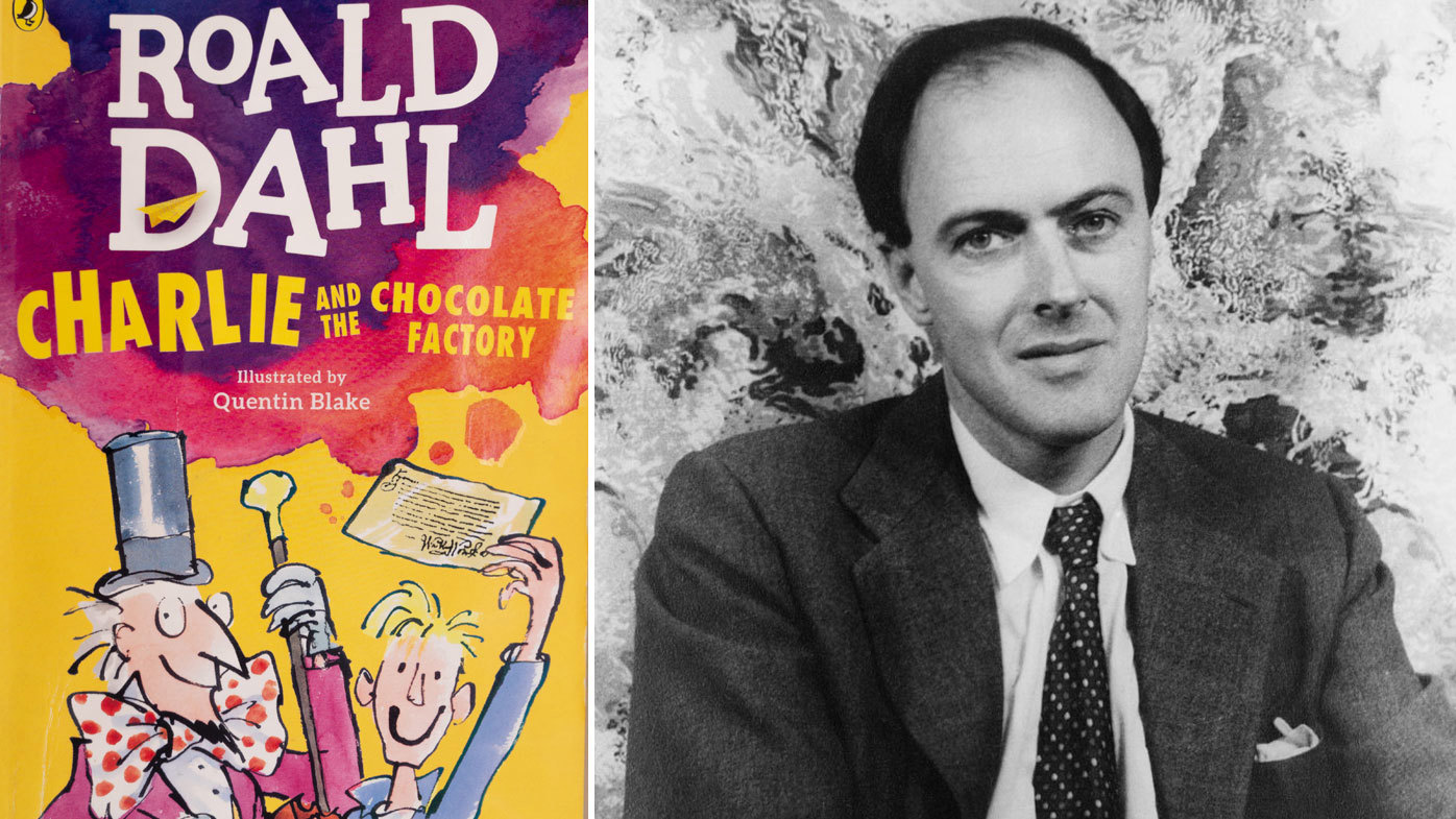 Roald Dahl and his book Charlie and the Chocolate Factory