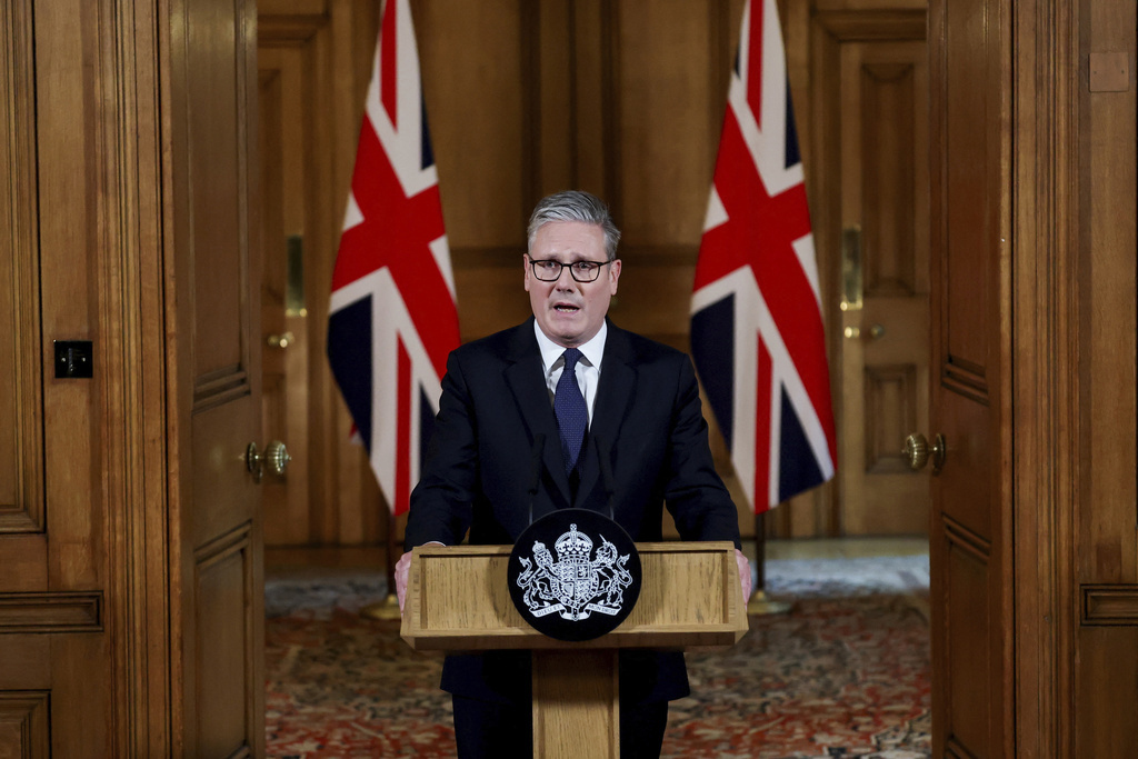 Britain's Prime Minister Keir Starmer