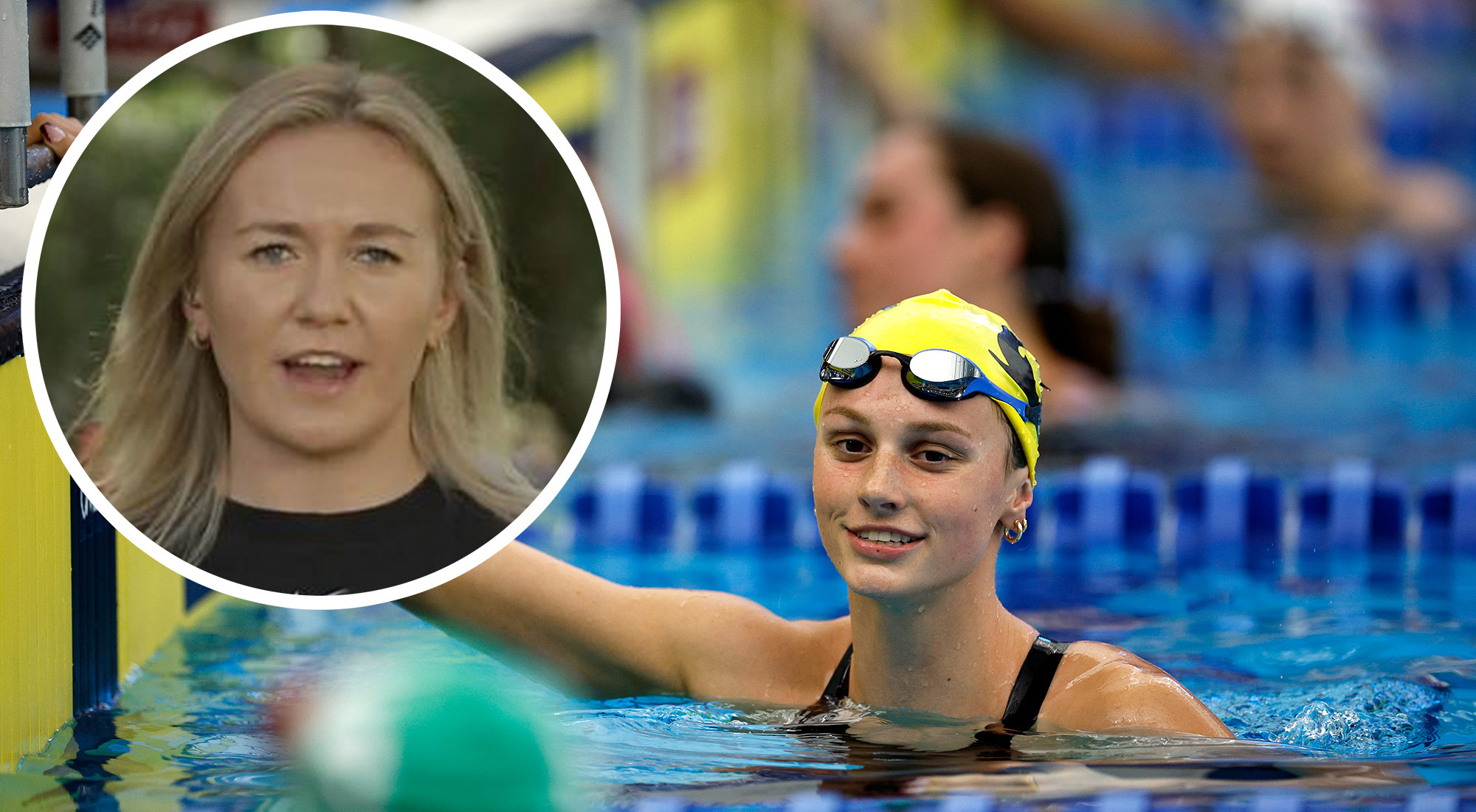 Aussie swim star Ariarne Titmus has responded to Canadian teen Summer McIntosh breaking her 400m freestyle record.