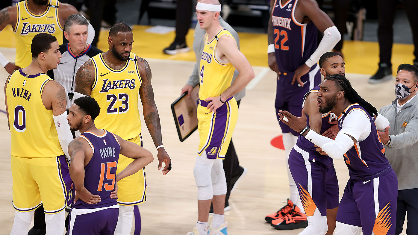 LeBron James and Jae Crowder