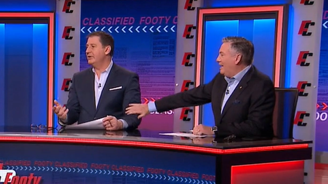 Eddie McGuire and Ross Lyon