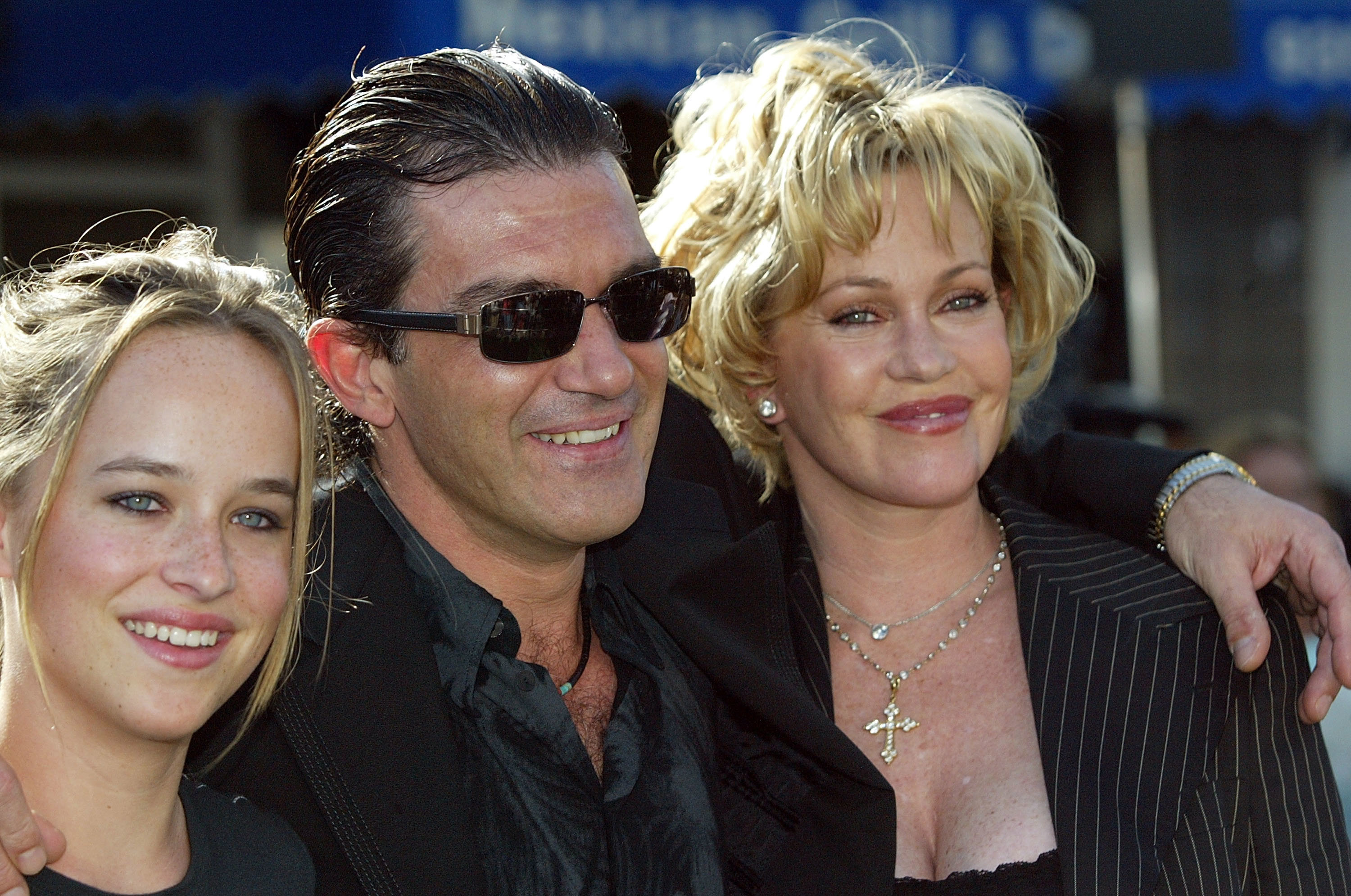 Actors Antonio Banderas and Melanie Griffith 