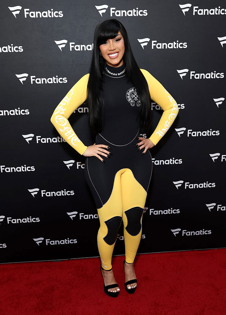Cardi B attends the 2026 Fanatics Super Bowl Party at Pier 48 in San Francisco on February 07, 2026 in San Francisco, California.
