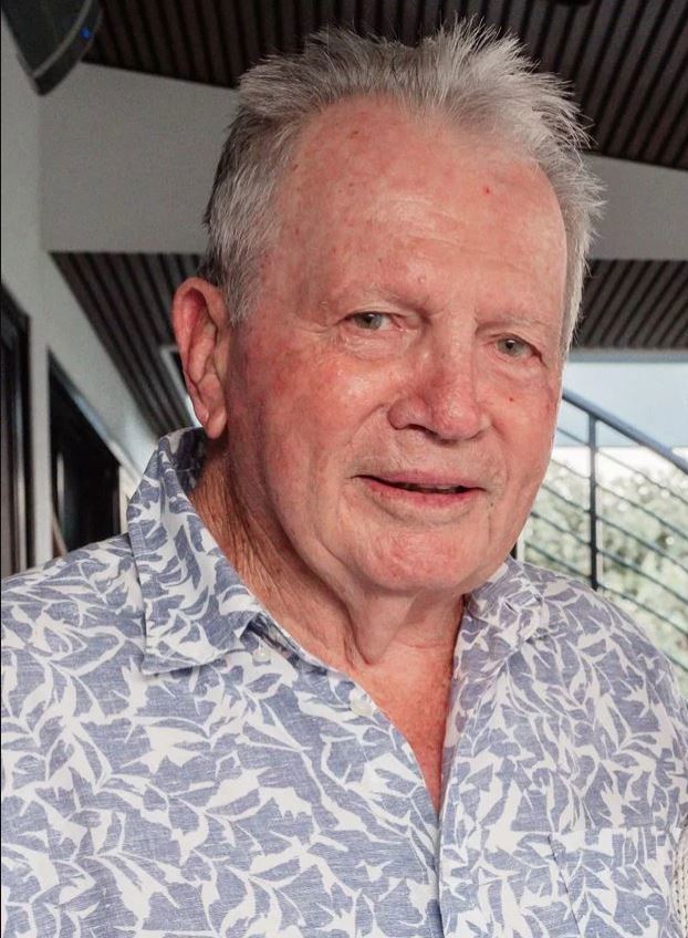 John Kerr, 87, was found dead on a Noosa Heads ﻿beach on Sunday.