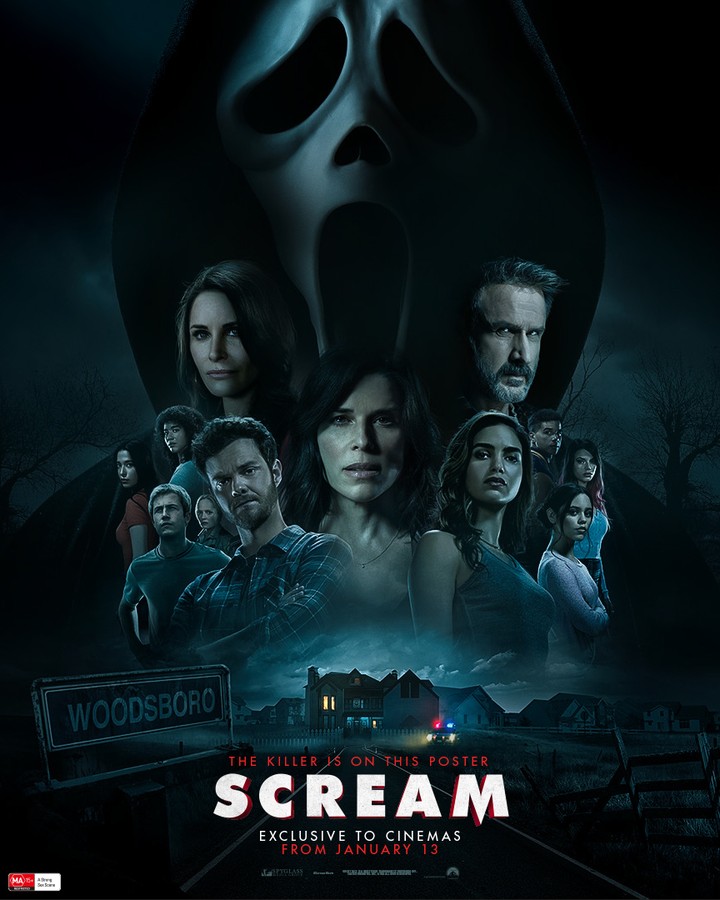 Scream movie poster.