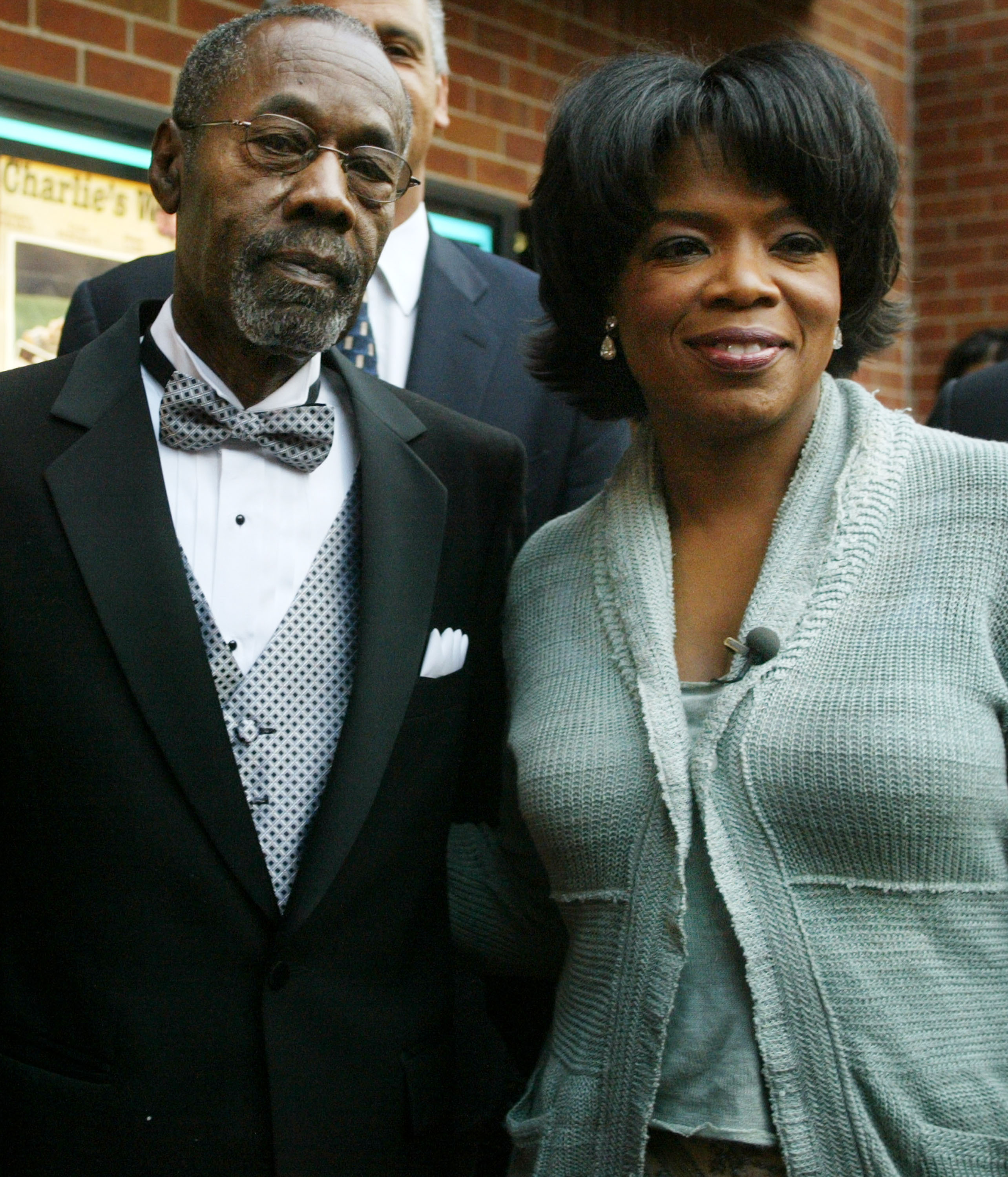 Oprah and Vernon Winfrey