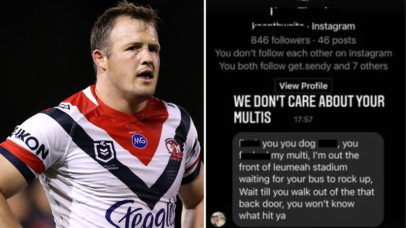 Josh Morris calls out disgusting social media abuse 