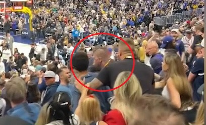 The NBA is probing a brawl in the crowd.