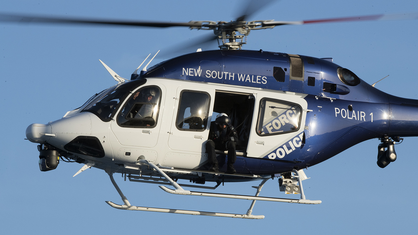 Police joined volunteers, paramedics and lifeguards in the search for the swimmer.