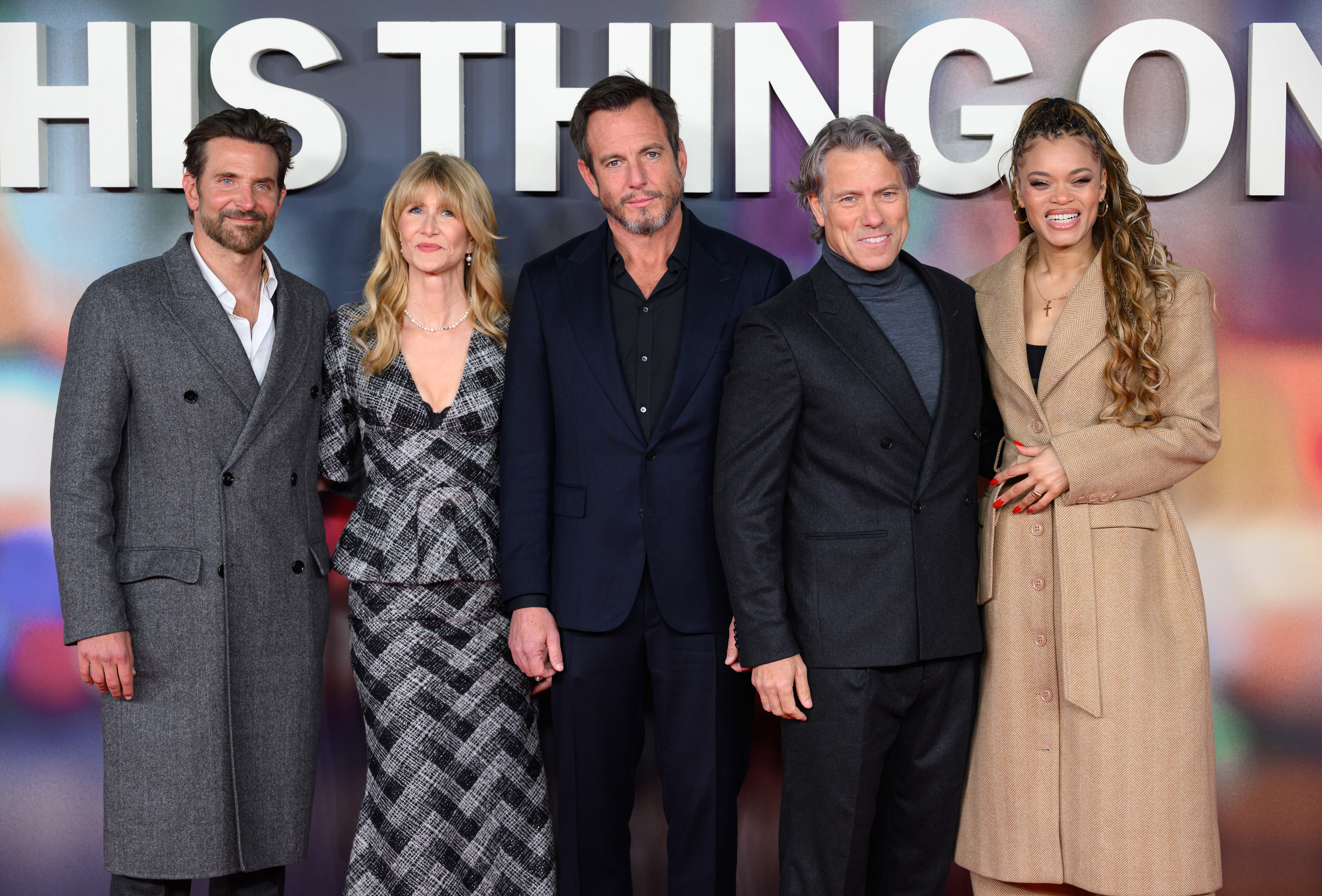 Bradley Cooper, Laura Dern, Will Arnett, John Bishop and Andra Day