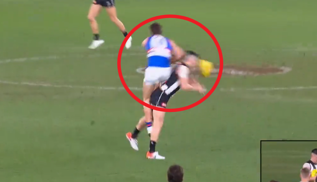 Darcy could be in hot water for this bump.