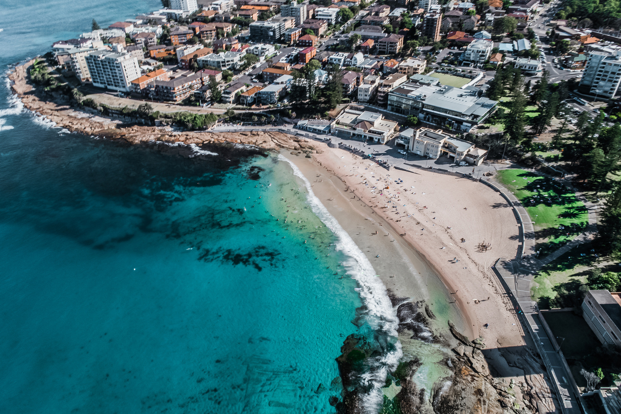 Drone Photo of Cronulla Beach