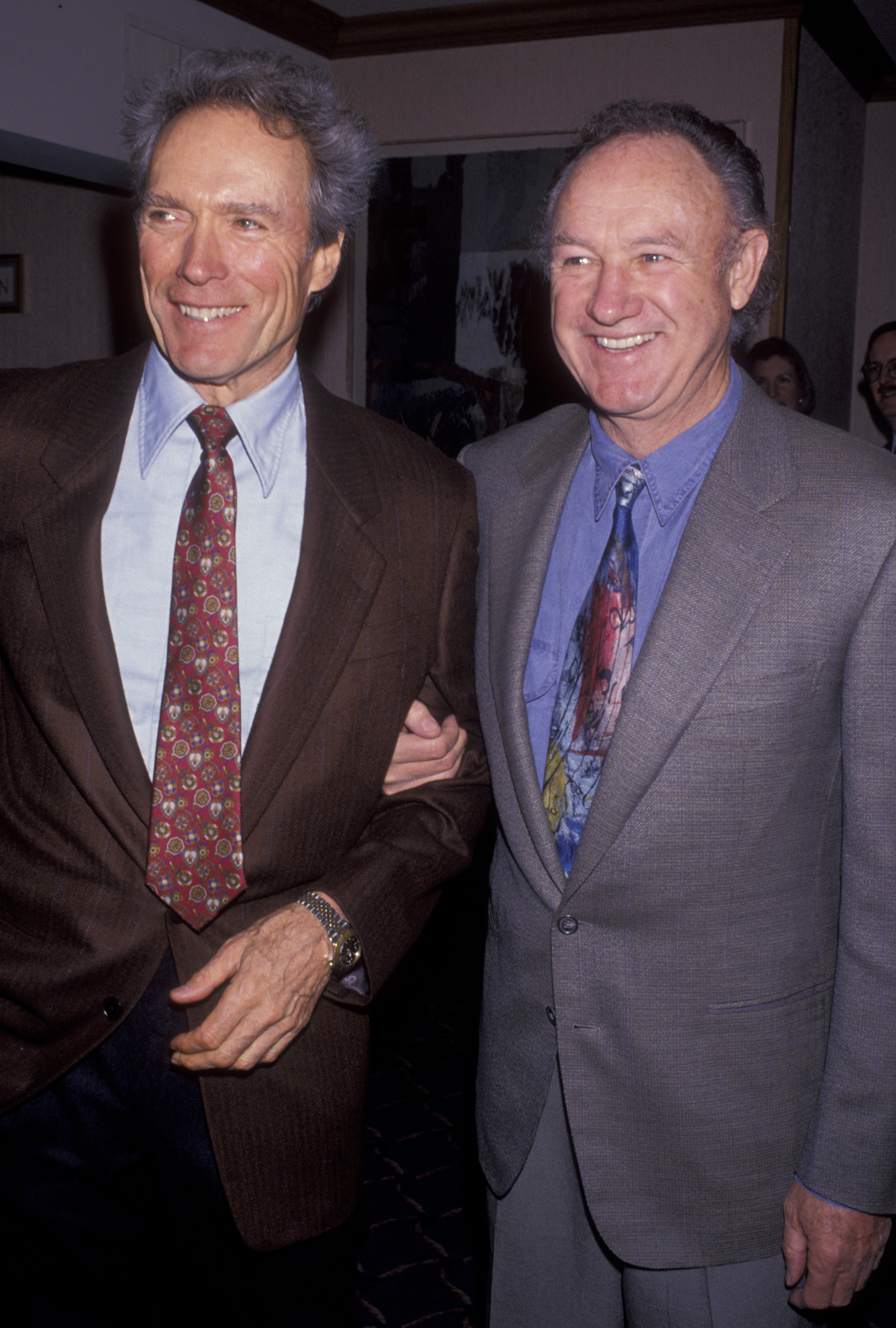 Clint Eastwood and Gene Hackman