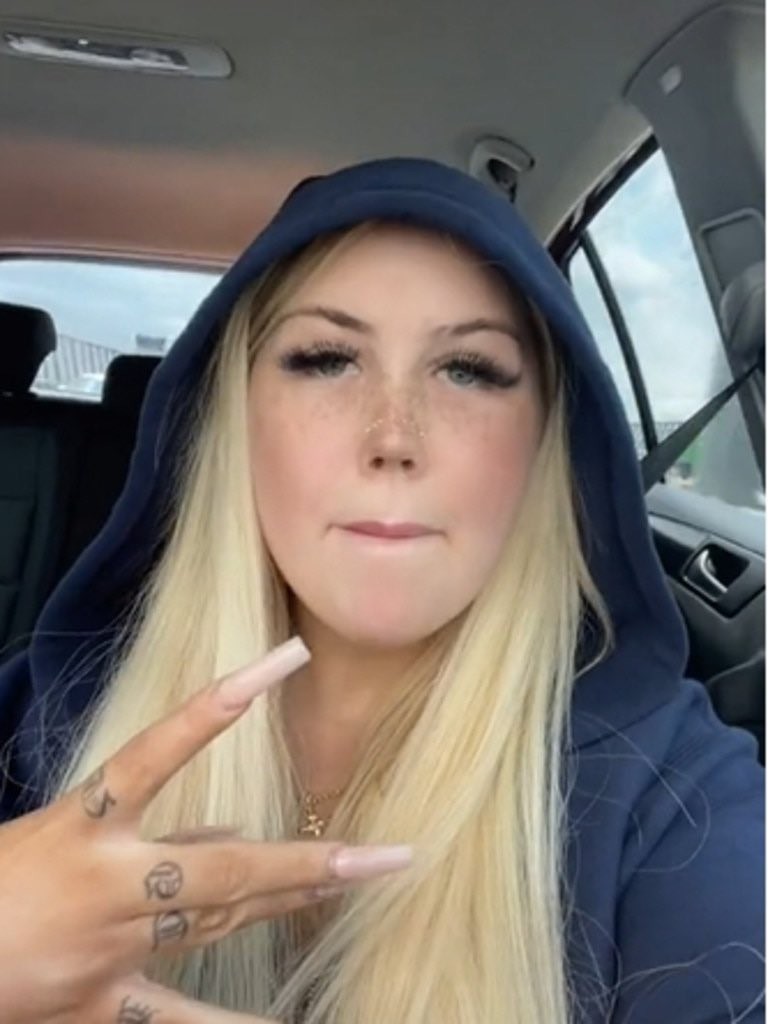 Alisha Fagan blamed the crash on four African men.