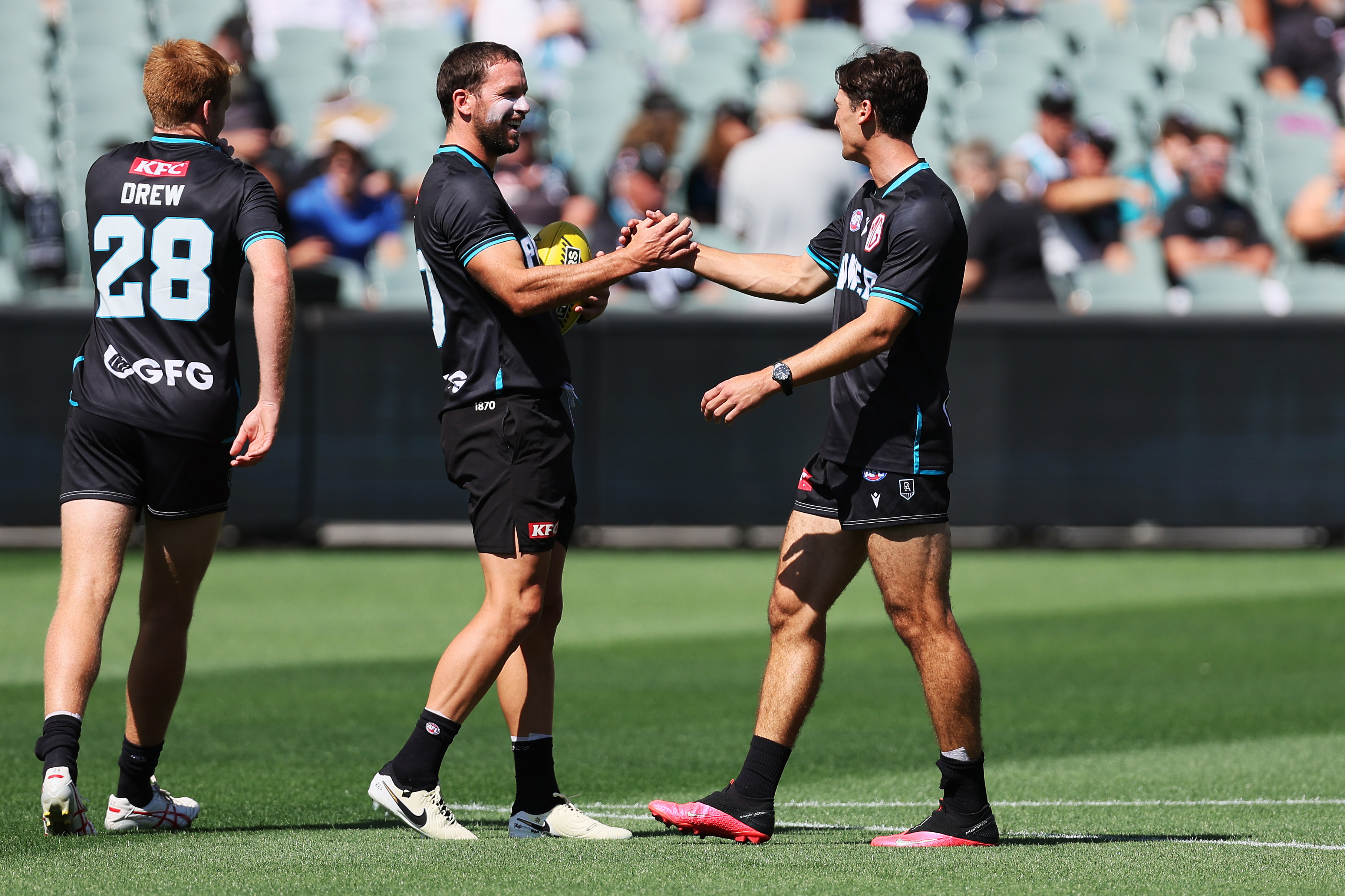 Travis Boak plays game 350 on Sunday.
