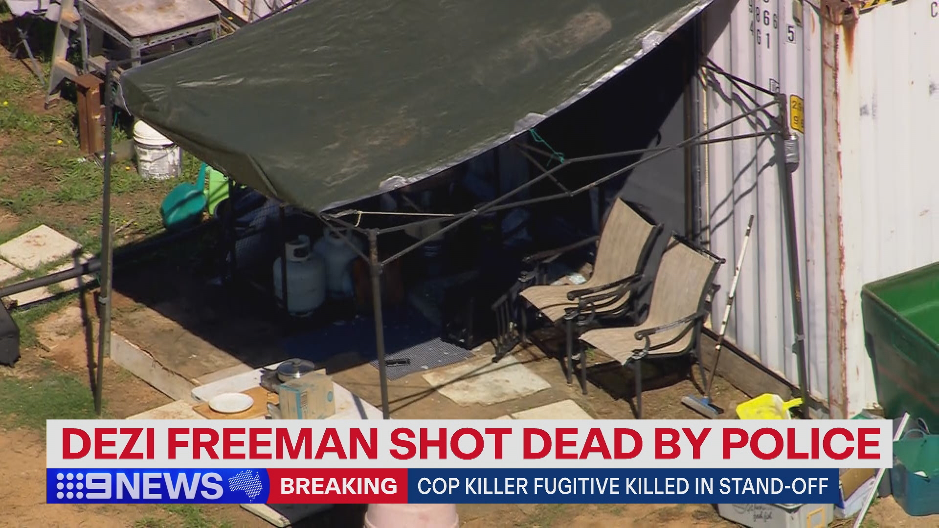 Thologolong property where Dezi Freeman was killed.