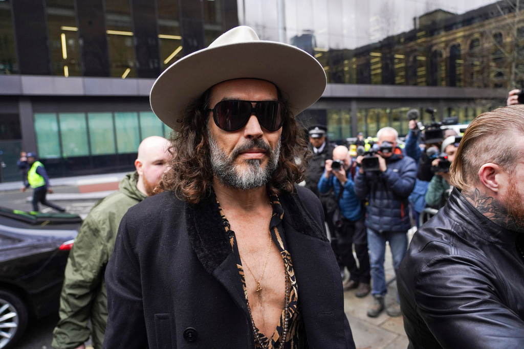 Russell Brand pleads not guilty to new rape and sexual assault charges 
