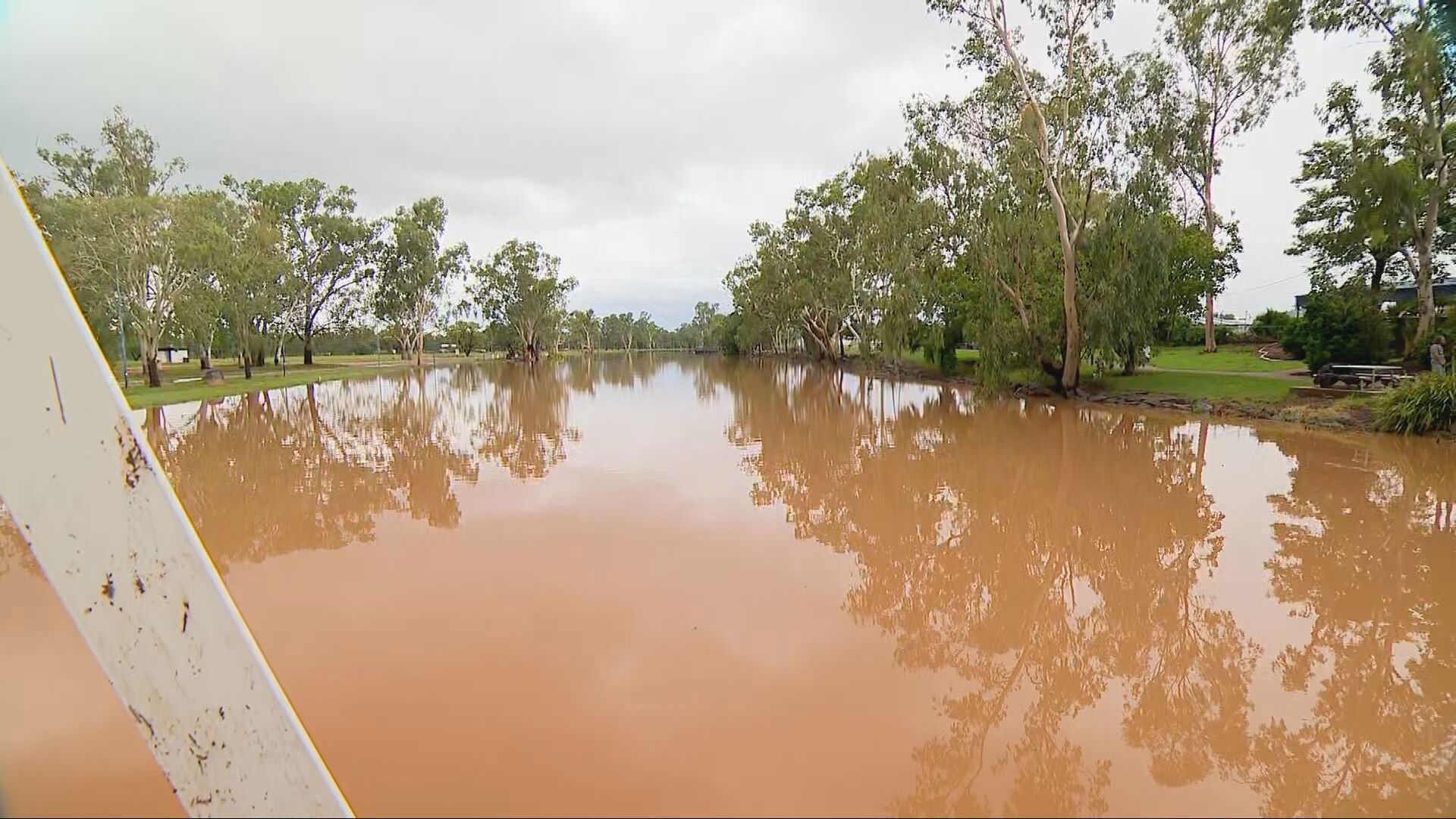 Flooding in Clermont in central Queensland