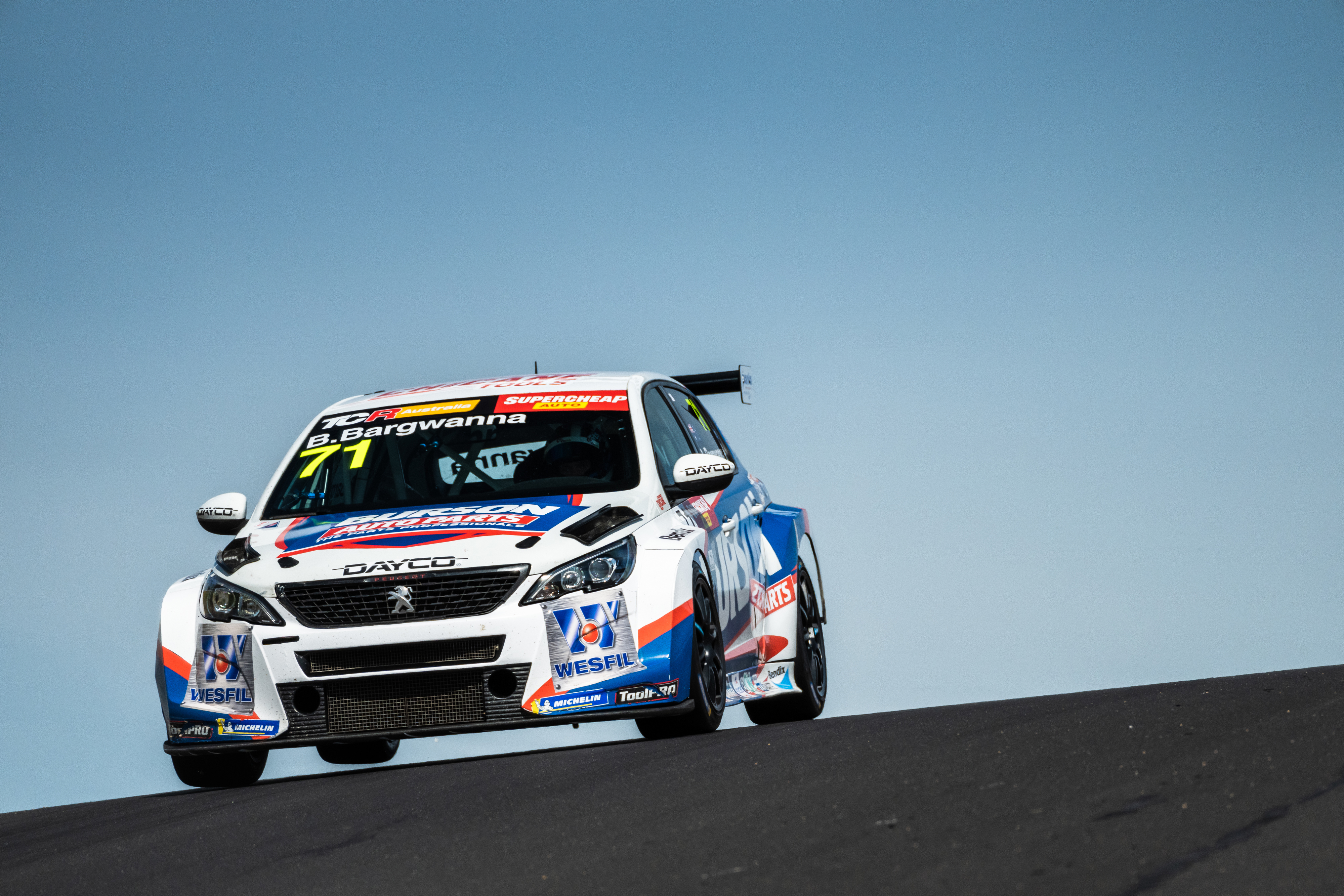 Garry Rogers Motorsport ran as many as six cars in the TCR Australia Series in 2022, including that of Jason Bargwanna's son, Ben.