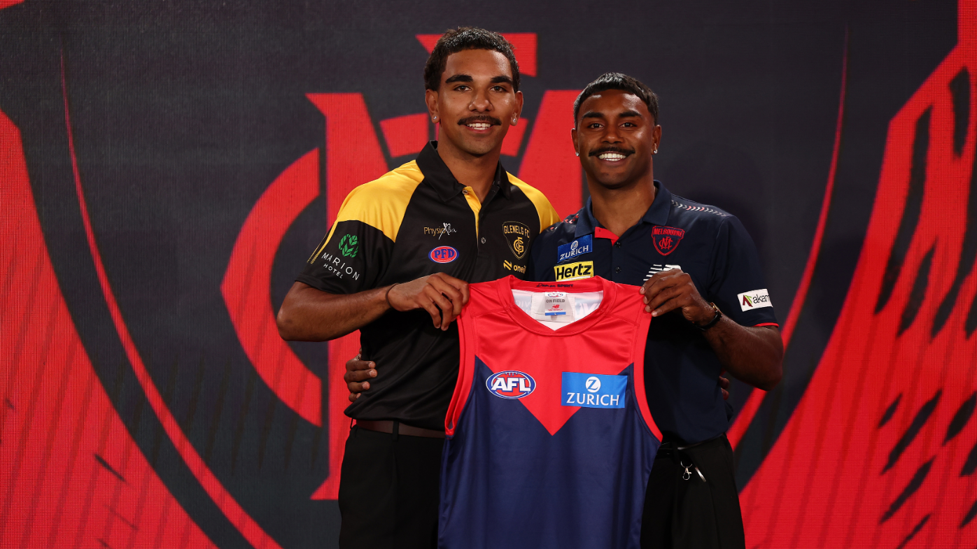 Latrelle and Kysaiah Pickett of Melbourne.