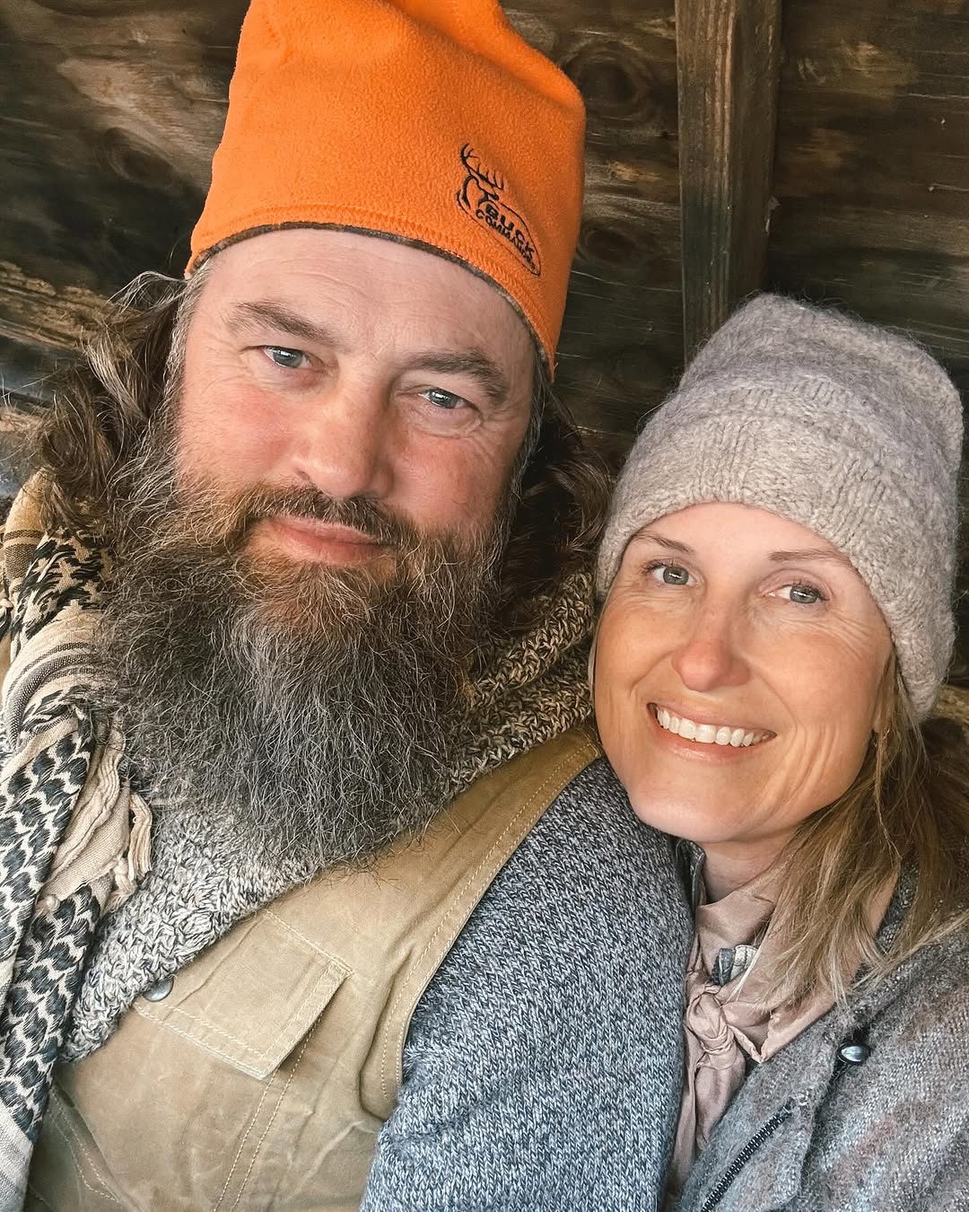 Duck Dynasty's Willie and Korie Robertson.