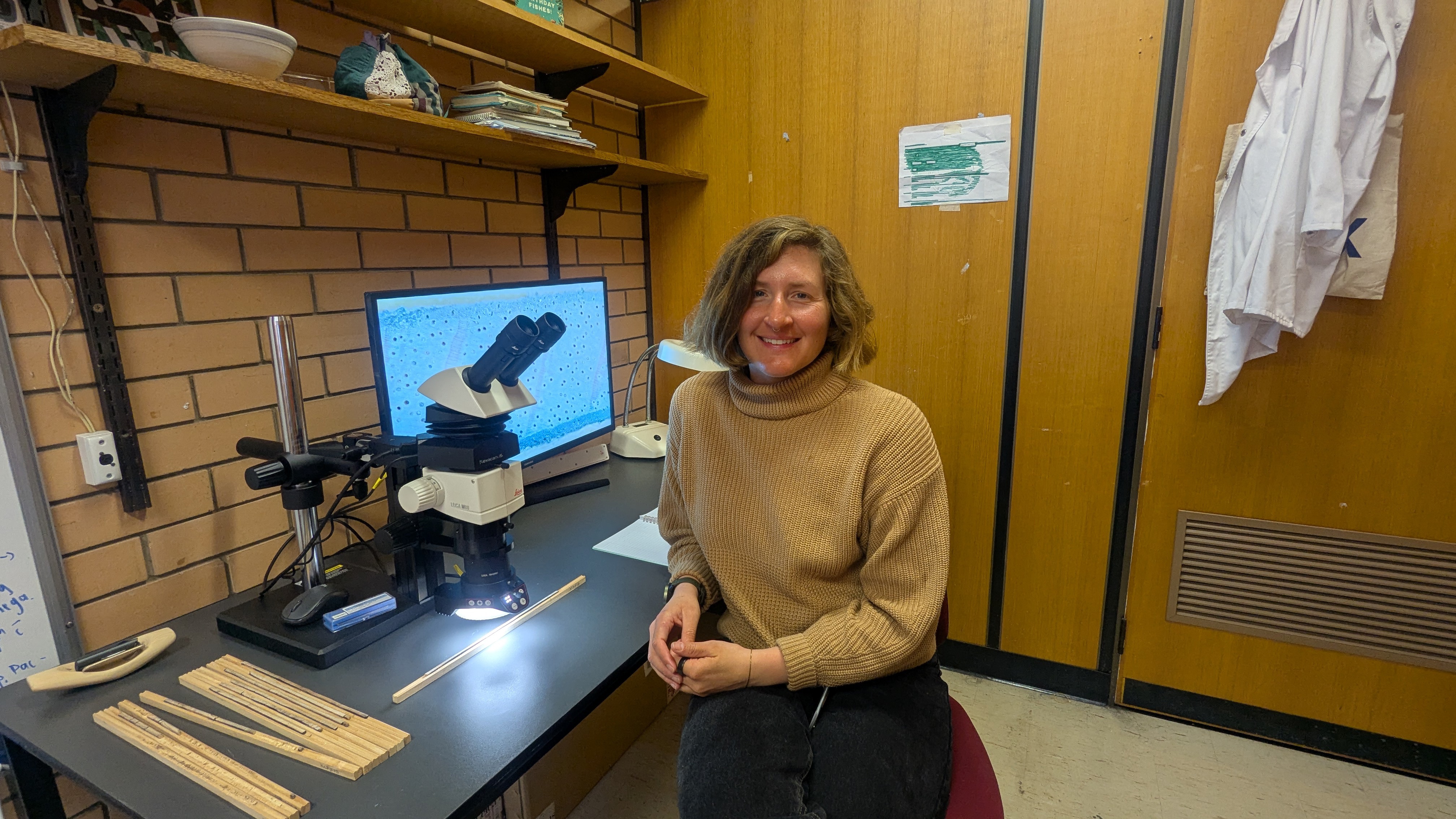 Dr Georgina Falster is a climate scientist conducting research into Australia's past and future weather events.
