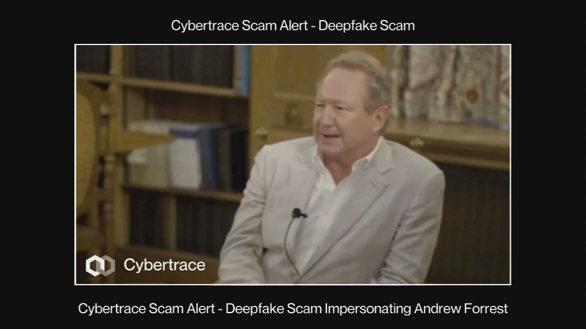 deepfake Andrew Twiggy Forrest