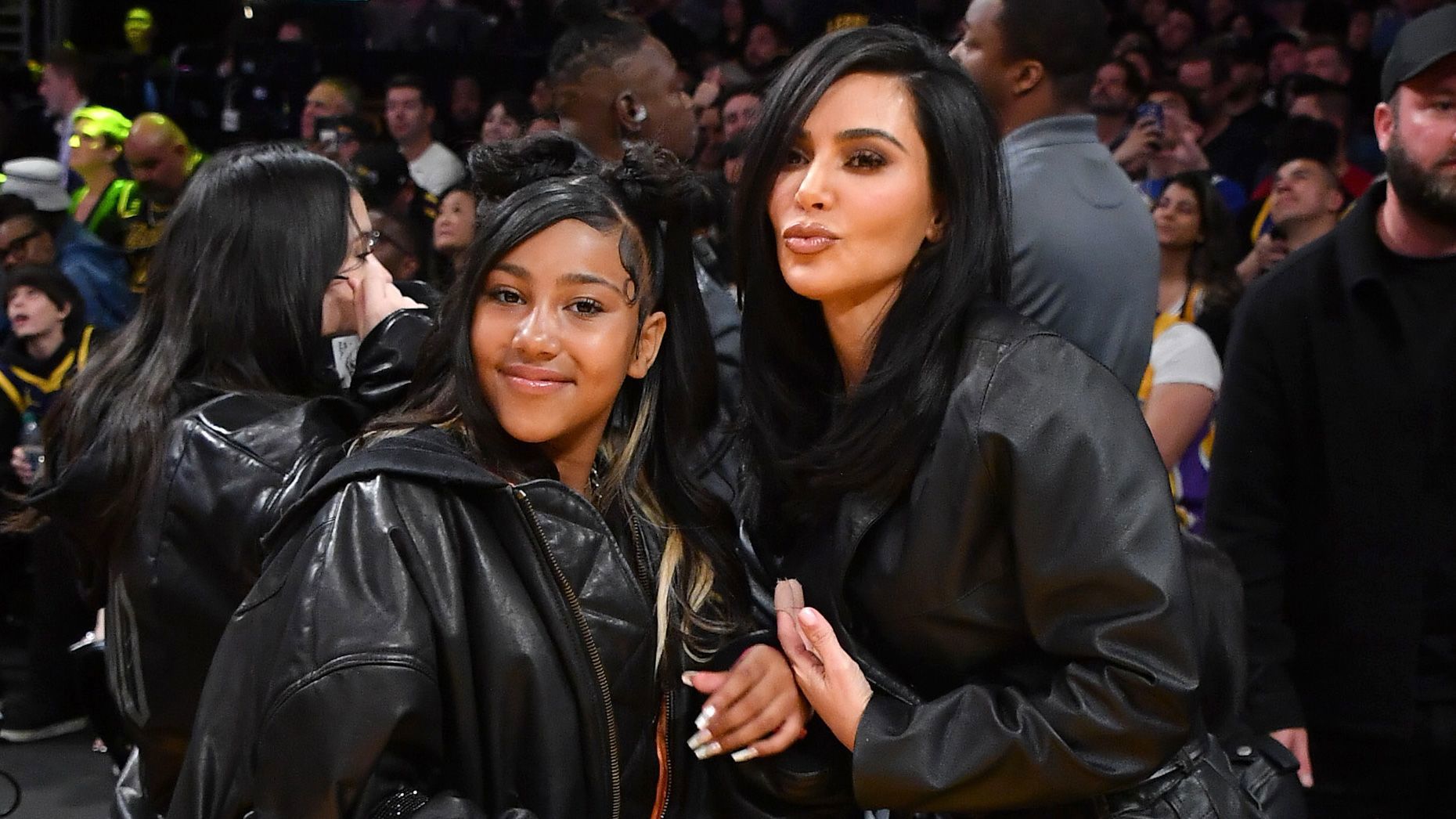 Kim Kardashian has been hugely supportive of the budding performer. 