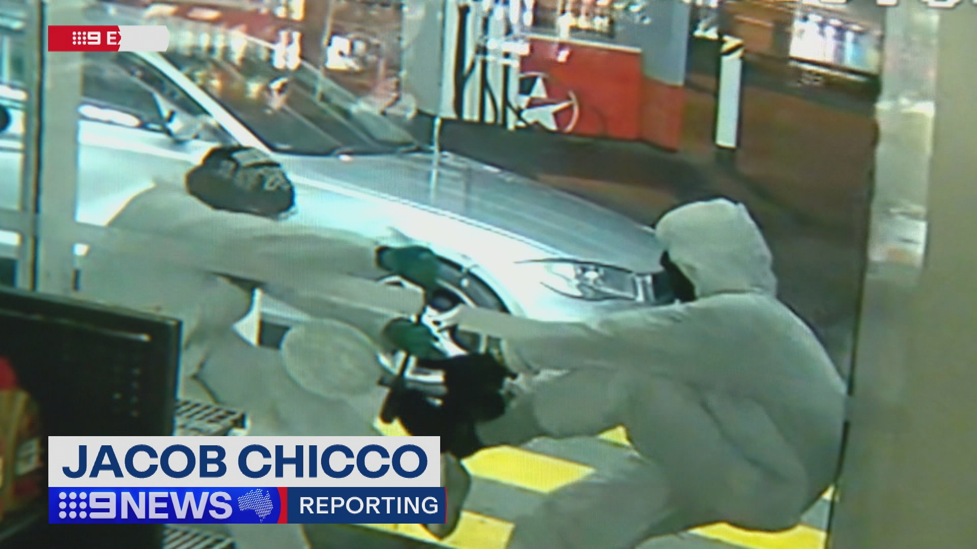 Armed thieves target Queensland servo in two overnight break-ins