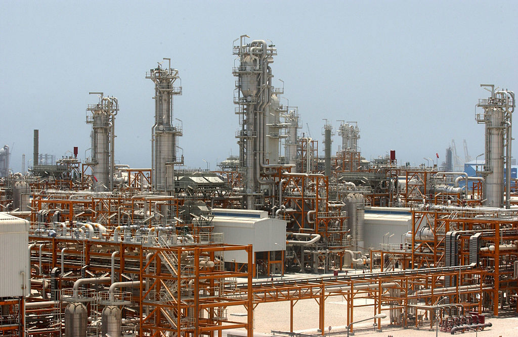 A file image from 2005 of the f Iran South Pars Gas Complex Company.