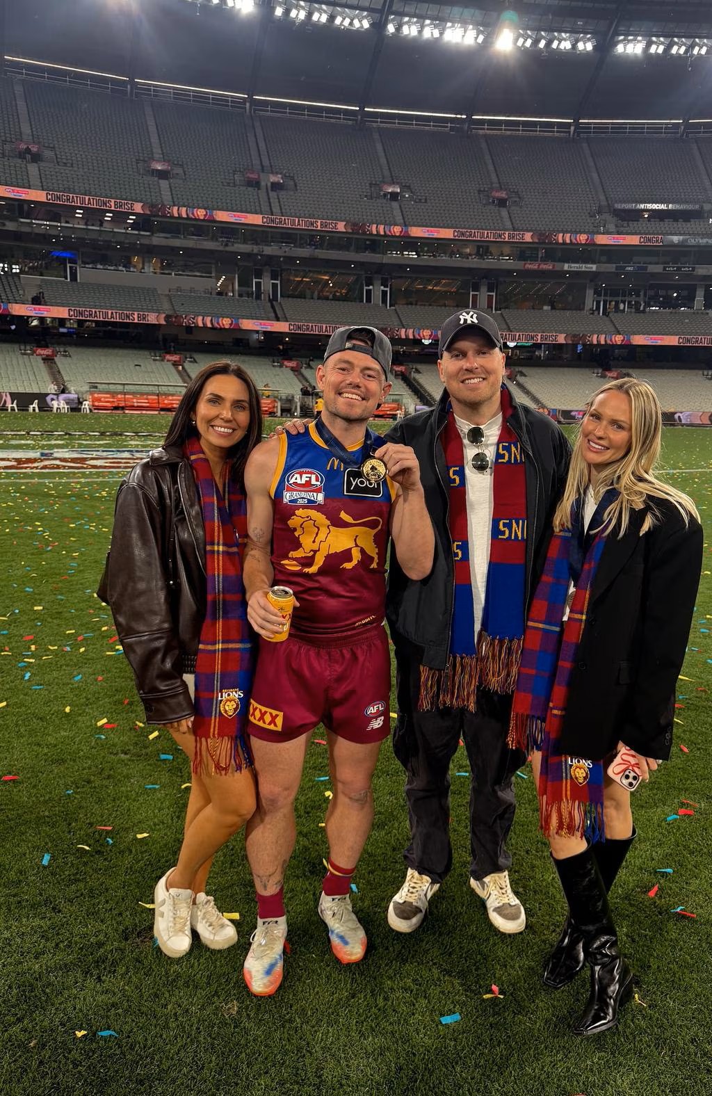  Tess Crosley, Lachie Neale, Ben Crosley, Jules Neale