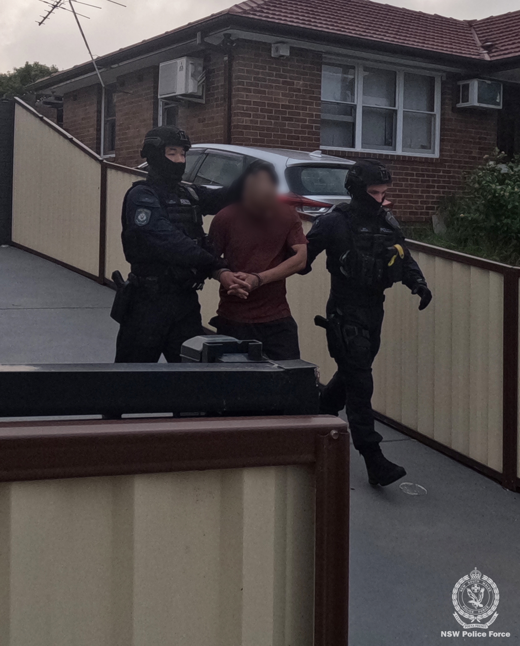 The man was hit with multiple charges and refused bail.