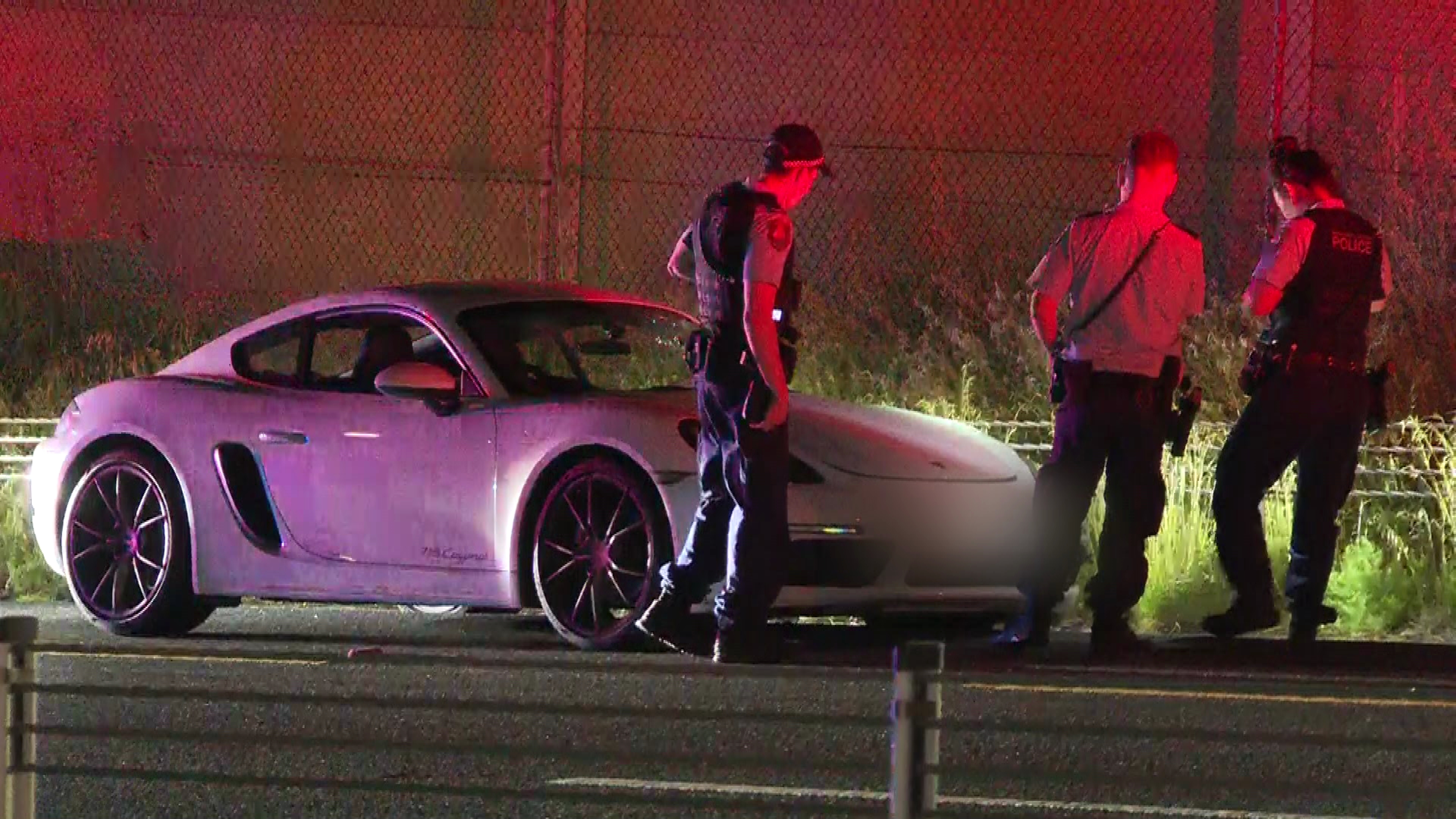 Porsche Bangor bypass crash Sydney