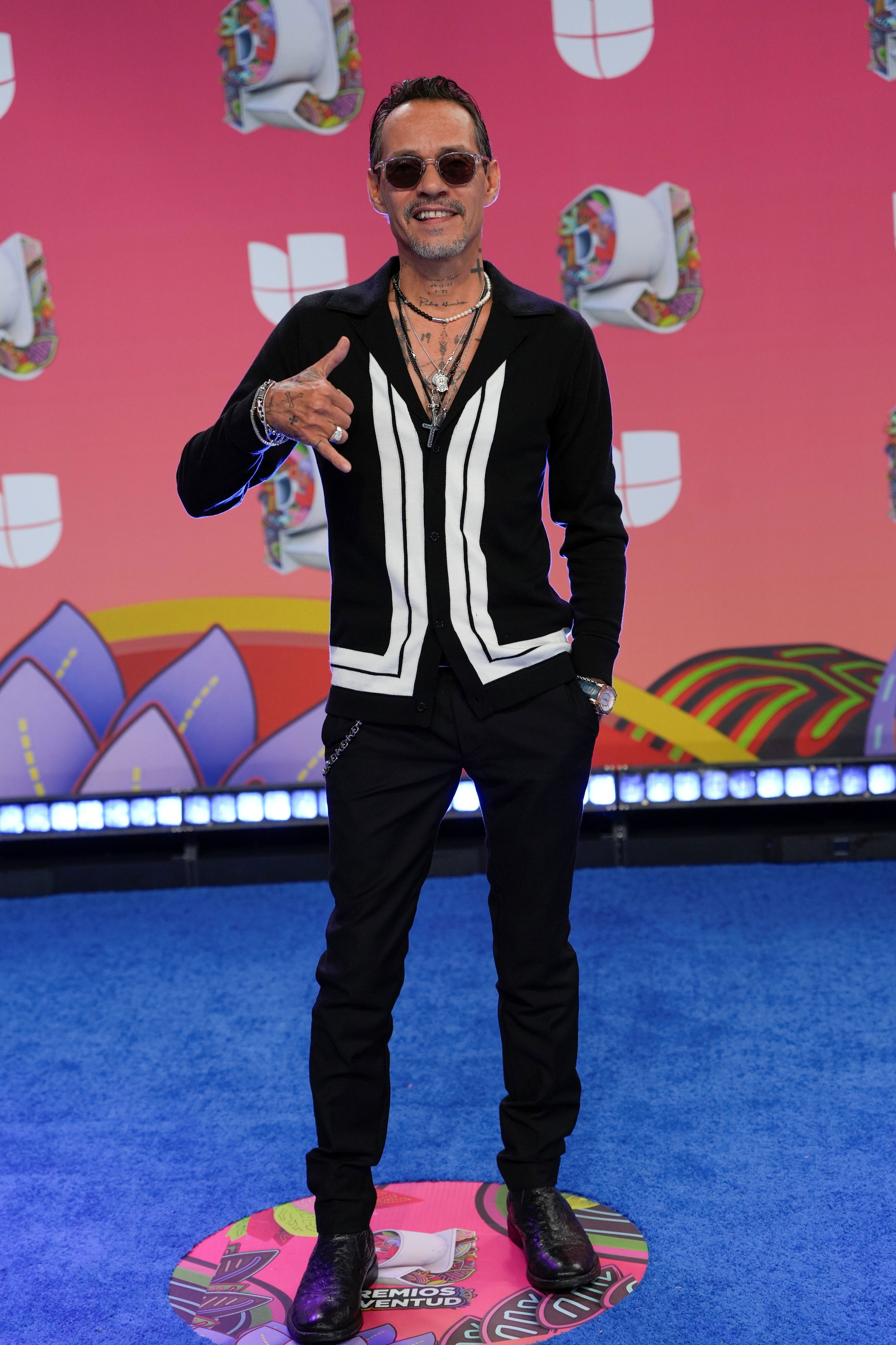 Marc Anthony attends the 2025 Premios Juventud at Figali Convention Center on September 25, 2025 in Panama City, Panama