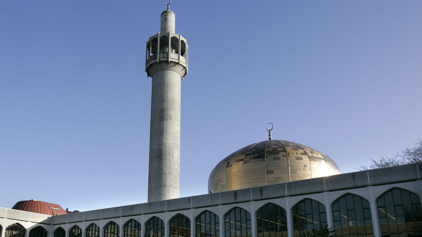 FILE - In this file photo dated Thursday Dec. 7, 2006, Regents Park Mosque in London. British police say a man has been stabbed at the London Central Mosque near Regent's Park, Thursday Feb. 20, 2020.