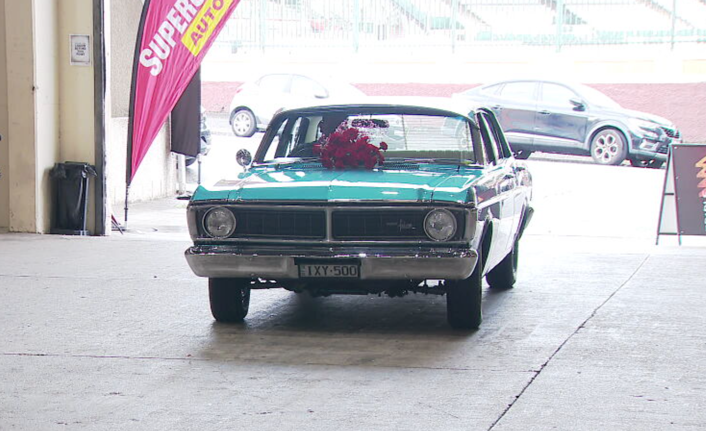 Brisbane man marries his car.