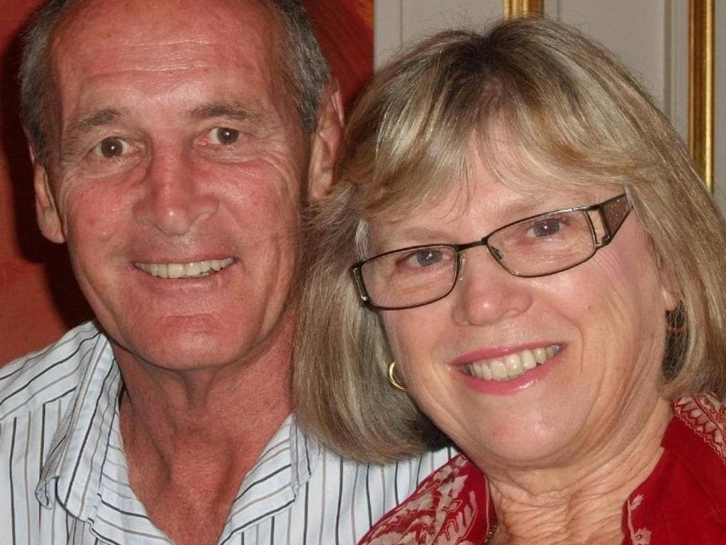 Paul Dawson (left) and wife Marilyn Dawson (right).