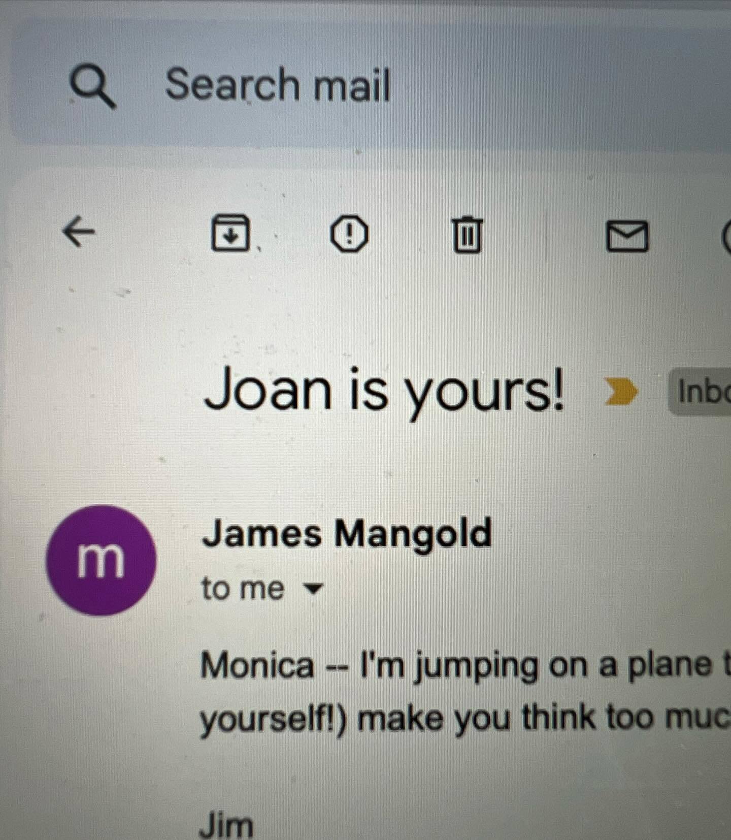 Monica Barbaro shares the email she got from James Mangold telling her she received the role of Joan Baez in A Complete Unknown