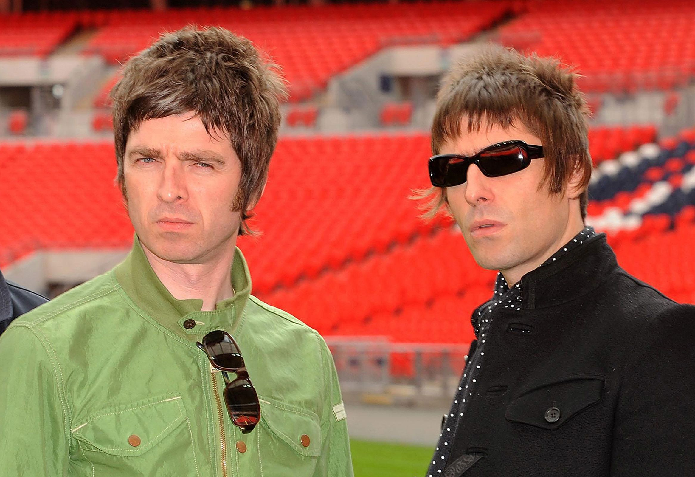 Noel Gallagher and Liam Gallagher