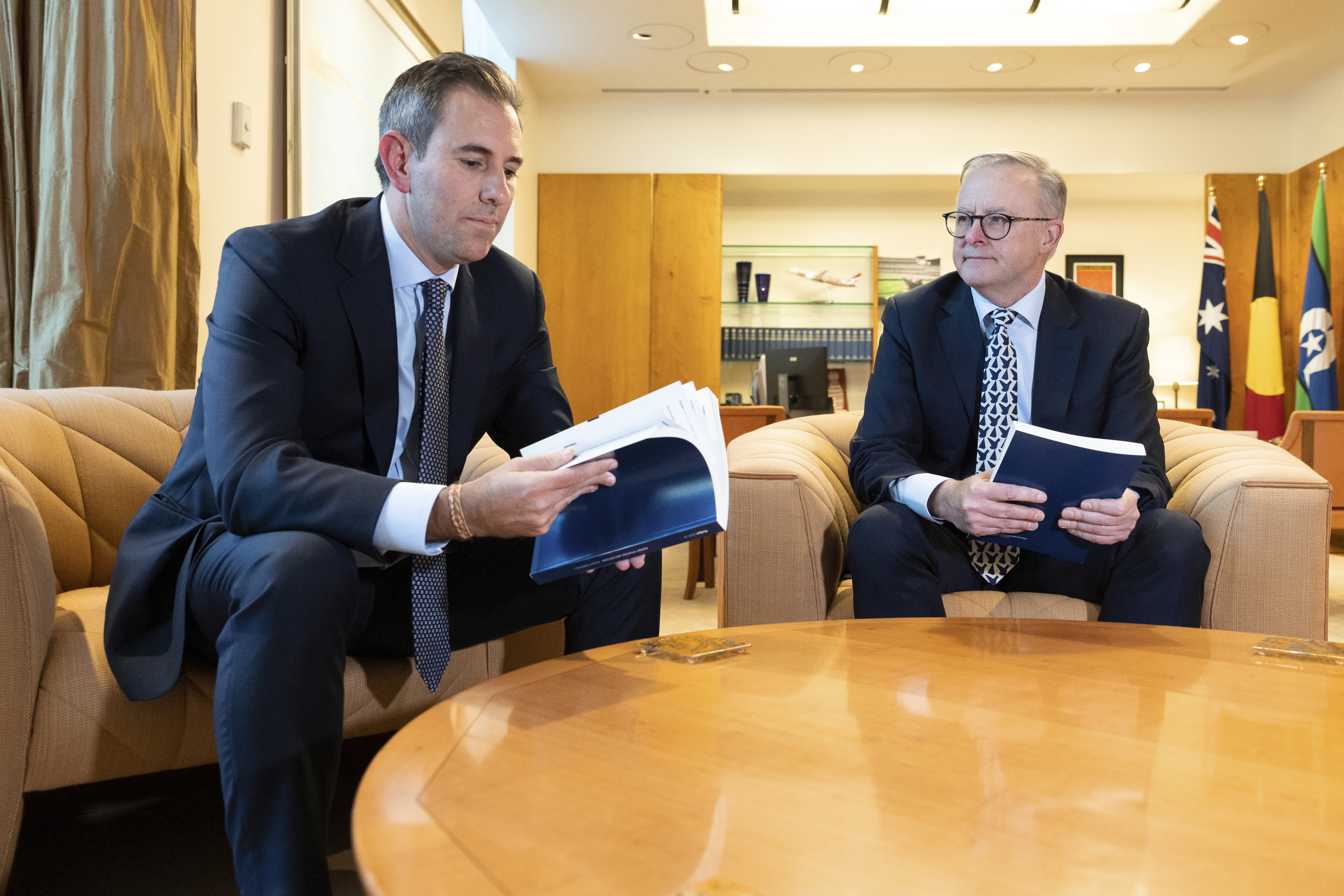 The budget delivers a surplus for the first time in 15 years.