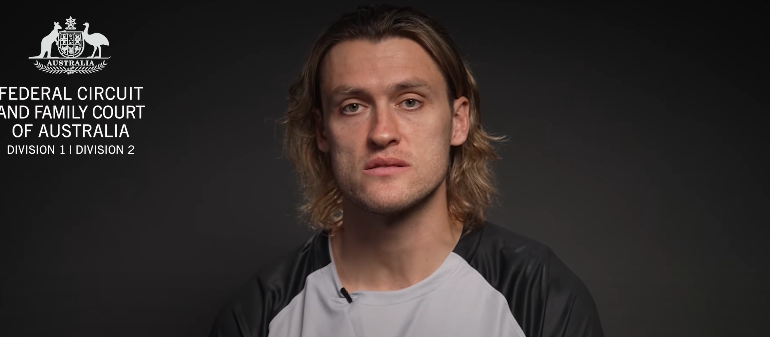 Darcy Moore domestic violence video