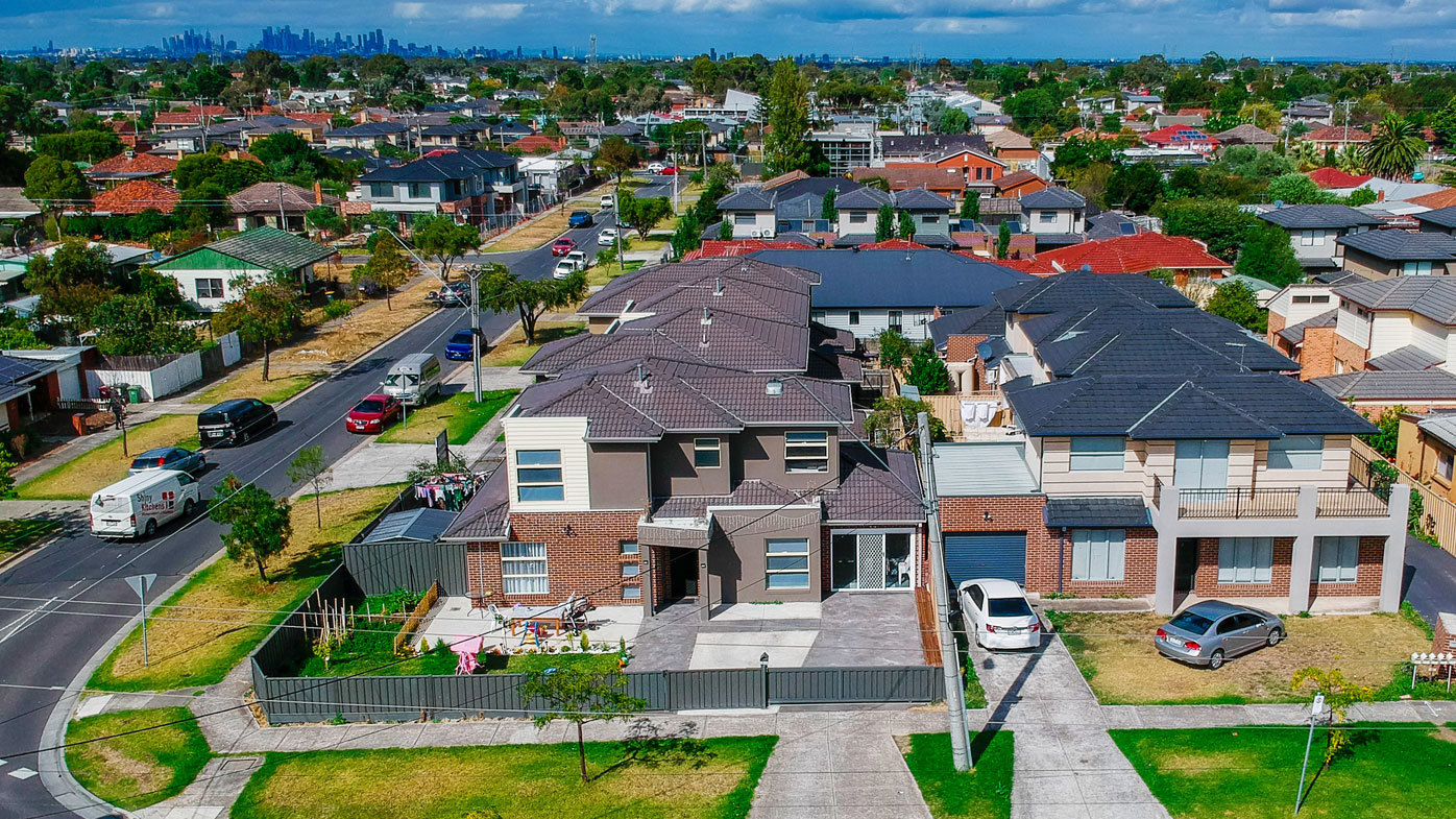 A neighbourhood in Australia.