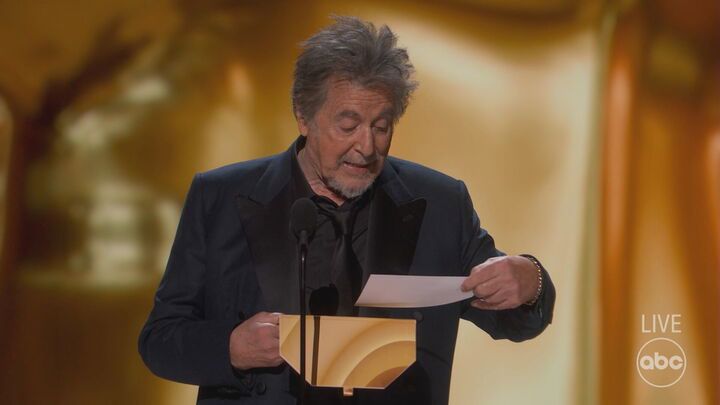 Al Pacino nombra a Oppenheimer como Mejor Película de 2024.