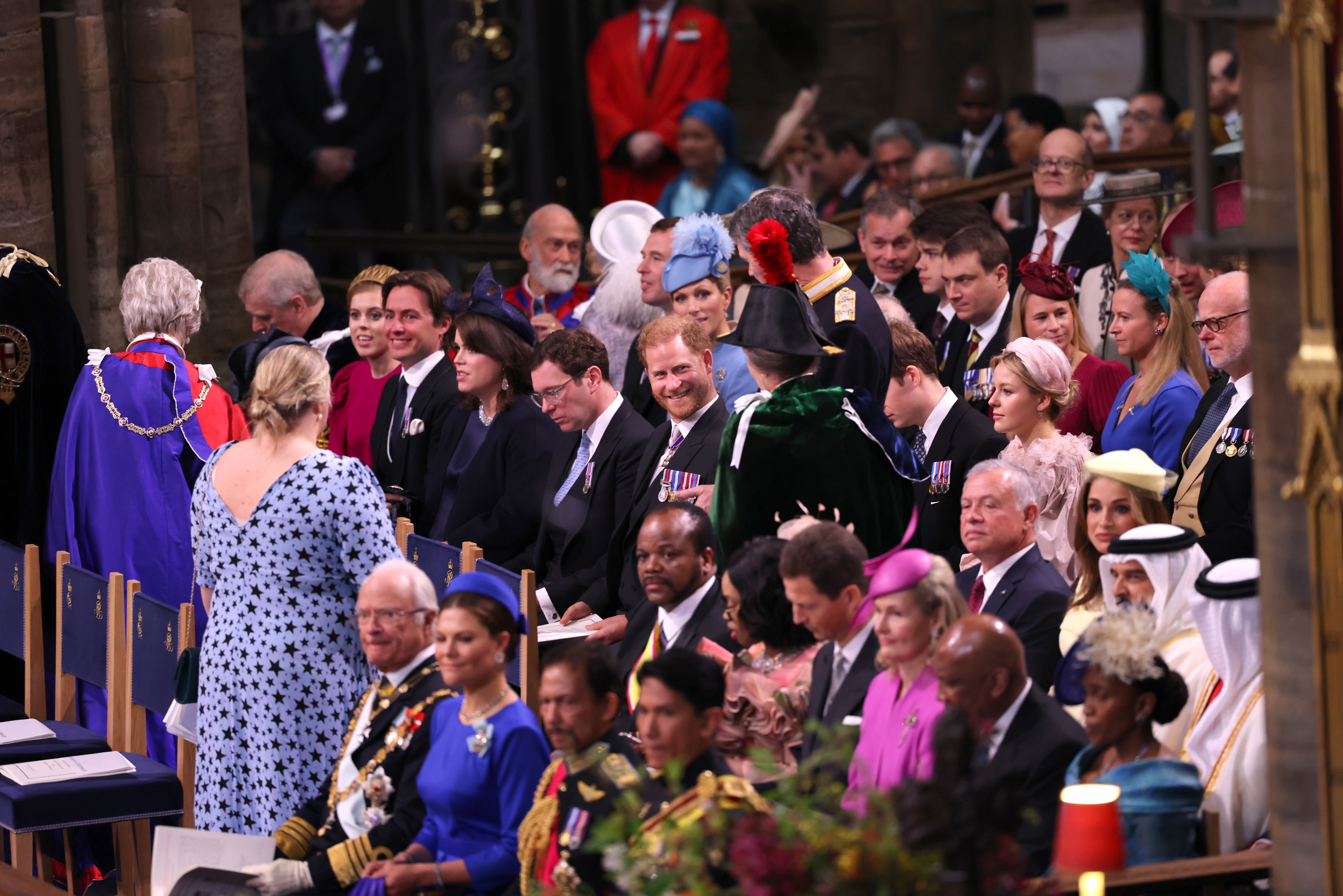 king charles coronation international royals