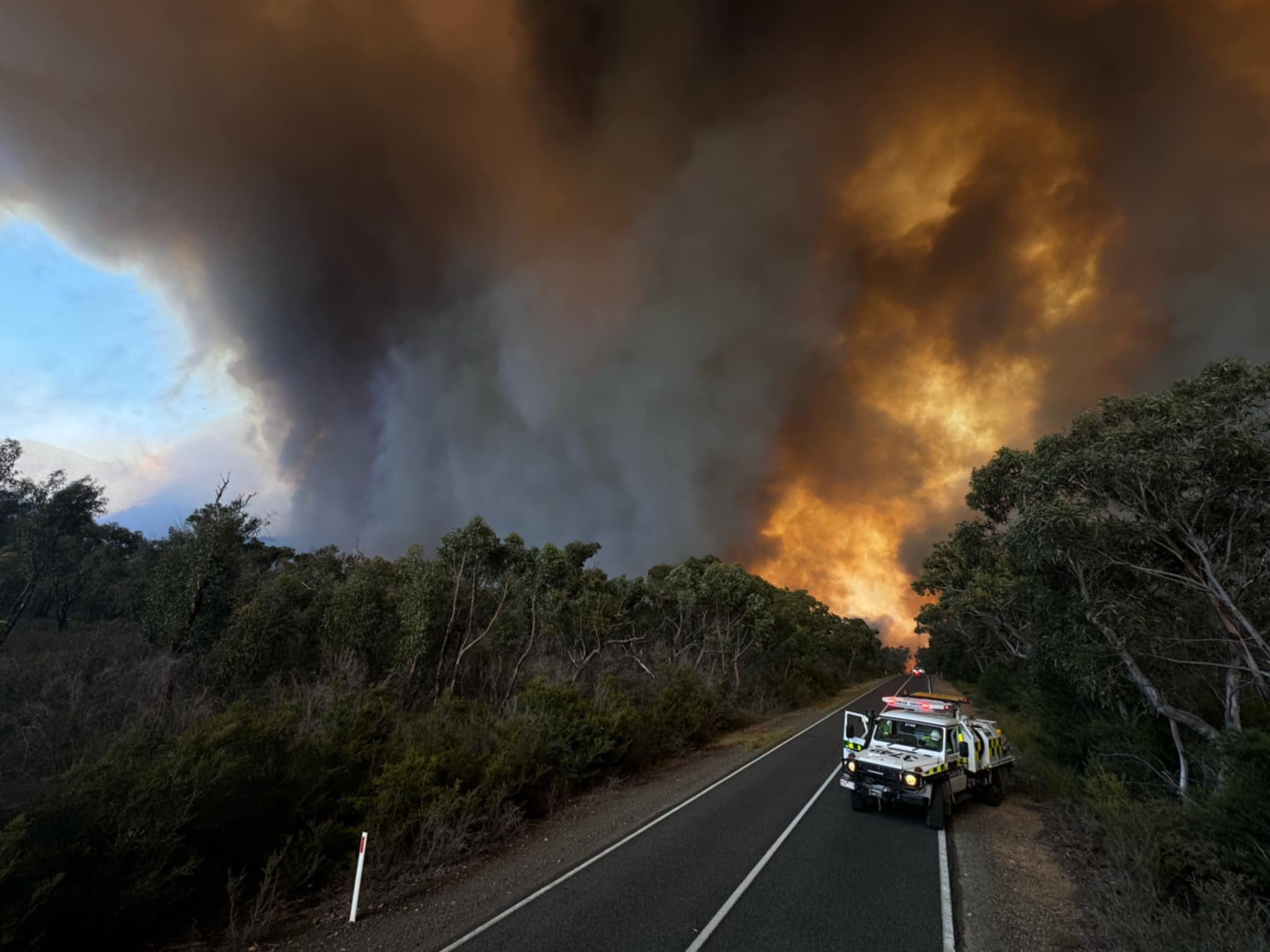 Victorian Grampians Fire. 21.12.24