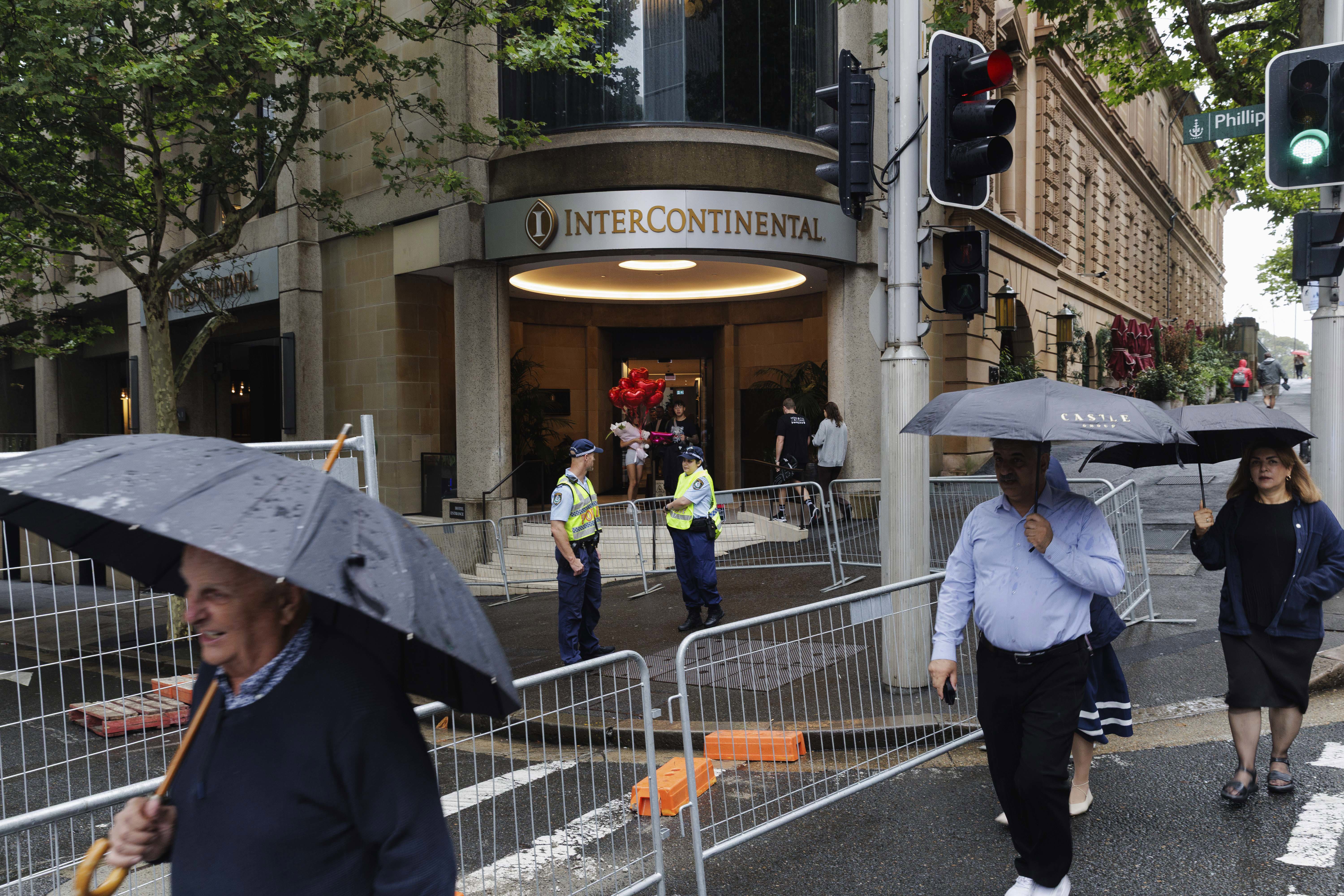 A massive police operation has kicked off today in the city ahead of Herzog's visit﻿,