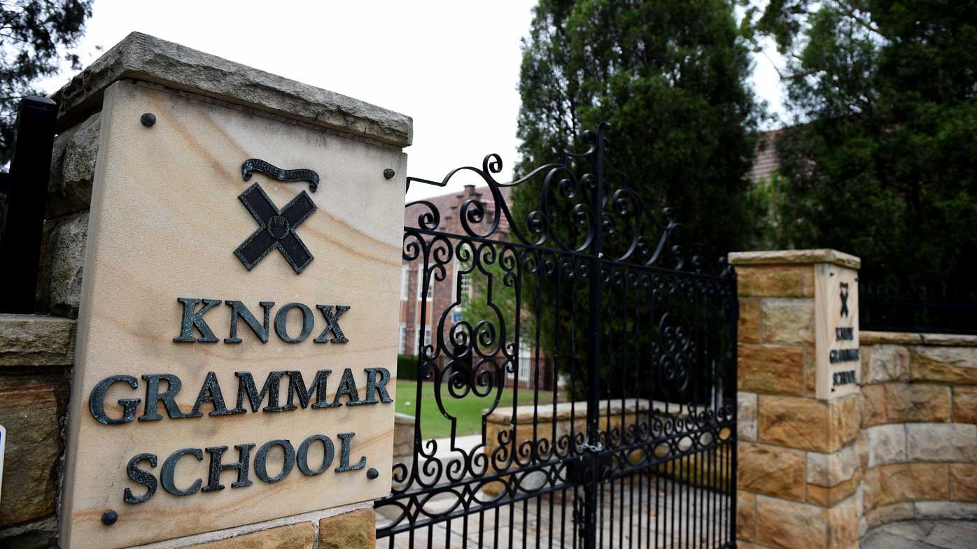 Knox Grammar is one of Sydney's most exclusive private schools.