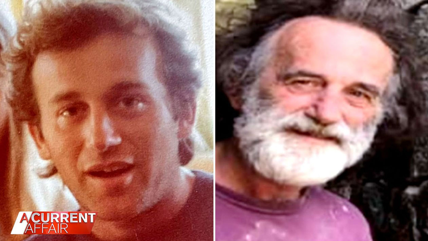 Darko Desic pictured in his younger years (left) and more recently (right).